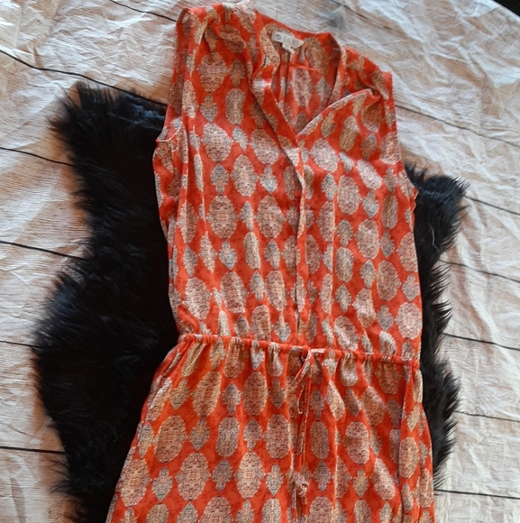 Lila Rose Peachy Pink Sleeveless Dress - Picture 3 of 14